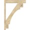 Ekena Millwork Merced Block Rough Sawn Outlooker, Douglas Fir, 6"W x 32"D x 44"H OUT06X32X44MRC05RDF - alternate 4